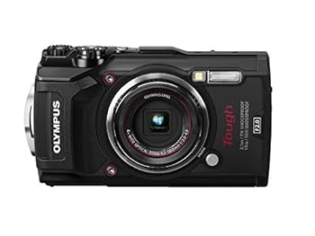 【中古】OLYMPUS デジタルカメラ Tough TG-5 ブラック 1200万画素CMOS F2.0 15m 防水 100kgf耐荷重 GPS 電子コンパス 内蔵Wi-Fi TG-5 BLK