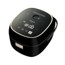 【中古】パナソニック 炊飯器 3.5合 IH式 ブラック SR-KT067-K