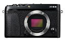 【中古】富士フイルム(FUJIFILM) ミラーレス一眼カメラ X-E3ブラック X-E3-B