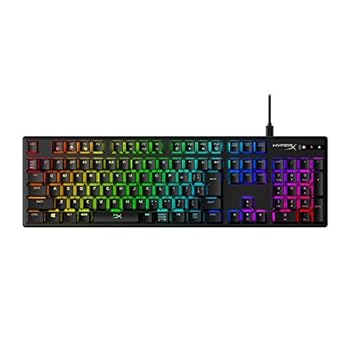 【中古】【日本語配列】 HyperX Alloy Origins RGB メカニカルゲーミングキーボード HyperXスイッチ ゲーマー向け メーカー2年保証 HX-KB6RDX-JP ( 4P4F6