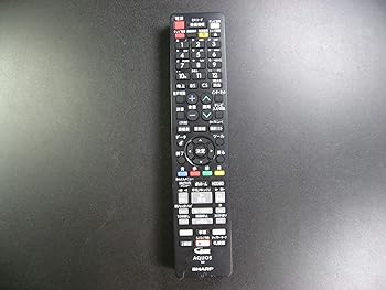 【中古】［非常に良い］シャープ ブルーレイリモコン GB212PA