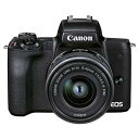 【中古】Canon ミラーレス一眼カメラ EOS Kiss M2 標準ズームレンズキット ブラック KISSM2BK-1545(2)