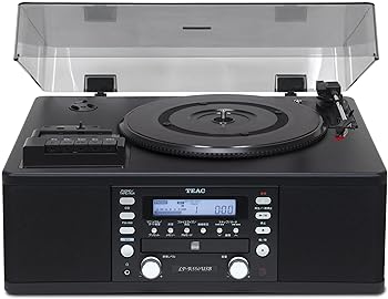 【中古】TEAC CDレコーダー ターンテーブル/カセットプレーヤー付 LP-R550USB-B