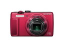 【中古】OLYMPUS デジタルカメラ SH-21 レッド 1600万画素 CMOS 光学12.5倍ズーム 広角24mm タッチパネル フルHD動画 SH-21 RED(2)