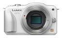 【中古】パナソニック(Panasonic) ミラーレス一眼カメラ ルミックス GF5 ボディ 1210万画素 シェルホワイト DMC-GF5-W