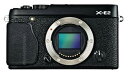 【中古】FUJIFILM ミラーレス一眼 X-E2 ボディ ブラック F FX-X-E2ブラック