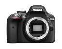 【中古】Nikon デジタル一眼レフカメラ D3300 ボディ ブラック D3300BK