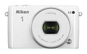 【中古】Nikon ミラーレス一眼 Nikon1 S2 標準パワーズームレンズキット ホワイト S2PLKWH