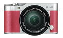 【中古】FUJIFILM ミラーレス一眼 X-A3 レンズキット ピンク X-A3LK-XC-P