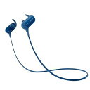 【中古】ソニー ワイヤレスイヤホン MDR-XB50BS : 防滴/スポーツ向け Bluetooth対応 マイク付き ブルー MDR-XB50BS L