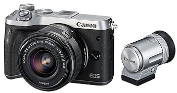 【中古】Canon ミラーレス一眼カメラ EOS M6 レンズEVFキット(シルバー) EF-M15-45mm F3.5-6.3 IS STM 付属 EOSM6SL-1545ISEVFK 【中古】Canon ミラーレス一眼カメラ EOS M6 レンズEVFキット(シルバー) EF-M15-45mm F3.5-6.3 IS STM 付属 EOSM6SL-1545ISEVFK