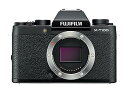 【中古】FUJIFILM ミラーレス一眼 カメラ X-T100ブラック X-T100-B