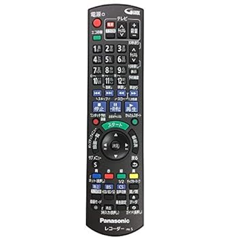 【中古】【ゆうパケット対応品】パナソニック Panasonic ブルーレイ・DVDプレーヤー・レコーダー リモコン TZT2Q011218 N2QAYB000349、N2QAYB000607、N2Q