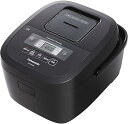 【中古】パナソニック 炊飯器 5.5合 IH式 備長炭釜 ブラック SR-CFE109-K