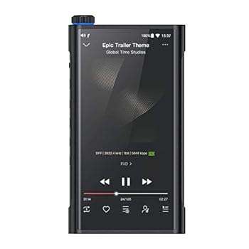 【中古】FiiO M15 FIO-M15-B DSD対応 ハイレゾ対応 4.4mmバランス出力 2.5mmバランス出力 デジタルオーディオプレーヤー