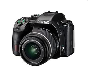 【中古】ペンタックス PENTAX KF レンズキット【DAL18-55mm WR】 ブラック APS-Cデジタル一眼レフカメラ 視野率100%光学ファインダー2424万画素 ボディ内