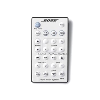 【中古】Bose Wave music system 専用リモコン(小) (プラチナムホワイト)