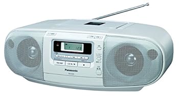 【中古】Panasonic ポータブルステレオCDシステム ホワイト RX-D45-W