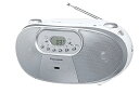 【中古】パナソニック ポータブルステレオCDシステム ホワイト RX-DU10-W