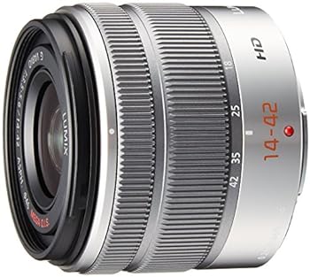 【中古】パナソニック 標準ズームレンズ マイクロフォーサーズ用 ルミックス G VARIO 14-42mm/F3.5-5.6 II ASPH./MEGA O.I.S. シルバー H-FS1442A-S
