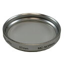 【中古】MARUMI レンズフィルター 37mm MC-N V37mm シルバー レンズ保護 ビデオカメラ用