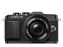 【中古】OLYMPUS PEN Lite E-PL7 14-42mm EZレンズキット ブラック ミラーレス一眼 E-PL7 EZ LKIT BLK