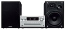 【中古】パナソニック CDステレオシステム ハイレゾ音源対応 USBメモリー/Bluetooth対応 シルバー SC-PMX70-S