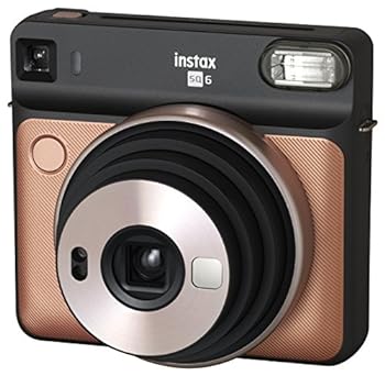 【中古】富士フイルム(FUJIFILM) チェキ SQUARE SQ6 ブラッシュゴールド INS SQ 6 BLUSH GOLD