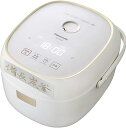 【中古】パナソニック 炊飯器 3.5合 IH式 備長炭釜 ホワイト SR-KT069-W