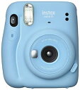 【中古】富士フイルム(FUJIFILM) インスタントカメラ チェキ instax mini 11 スカイブルー INS MINI 11 BLUE