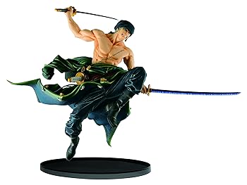 [중고] 밴프레스트 원피스 BANPRESTO WORLD FIGURE COLOSSEUM 조형왕 정상 결전 vol.1 로로노아 조로 통상 컬러 ver.