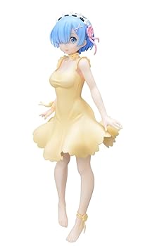 [중고] 세가 Re : 처음부터 시작하는 이세계 생활 PM 피규어 렘 Yellow Sapphire