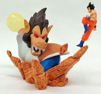 【中古】HG ドラゴンボールZ イマジネイションフィギュア5 脅威の戦闘民族(大猿ベジータVS悟空) 単品 フィギュア ガチャ ガチャガチャ ガチャポン BANDAI