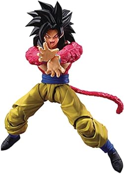 【中古】S.H.フィギュアーツ ドラゴンボールZ スーパーサイヤ人4 孫悟空 約150mm PVC ABS製 塗装済み可動フィギュア