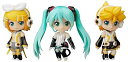 【中古】グッスマくじ 「初音ミク 2012 Winter Ver.」 C賞 ねんどろいどぷち ミク リン レン アペンドセット