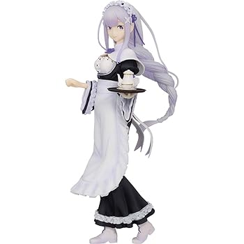 【中古】バンプレスト 一番くじ Re:ゼロから始める異世界生活 ―喜びなさい 両手に花ってヤツよ― B賞 エミリア