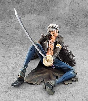 【中古】Portrait.Of.Pirates ワンピース“LIMITED EDITION” トラファルガー ローVer.VS 1/8スケール(全高約210ミリ)