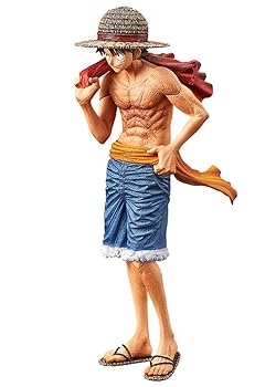 【中古】バンプレスト ワンピース ONE PIECE magazine FIGURE vol.2 ルフィ フィギュア 通常カラーver.