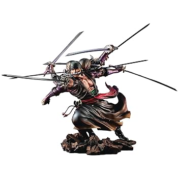 【中古】メガハウス(MegaHouse) P.O.P ワンピース WA-MAXIMUM ロロノア・ゾロ Ver. 鬼魂 九刀流 阿修羅