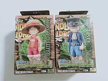 【中古】ワンピースDXフィギュア GRANDLINE CHILDREN vol.1 ルフィ サボ 全2種セット