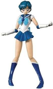 【中古】S.H.フィギュアーツ 美少女戦士セーラームーン セーラーマーキュリー -Animation Color Edition- 約140mm ABS&PVC製 塗装済み可動フィギュア