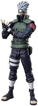 【中古】S.H.フィギュアーツ NARUTO -ナルト- 疾風伝 はたけカカシ -勇名轟く写輪眼の英雄- 約160mm ABS PVC製 塗装済み可動フィギュア BAS63451