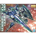 【中古】MG 機動戦士ガンダムダブルオー ダブルオークアンタフルセイバー 1/100スケール 色分け済みプラモデル