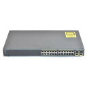 【中古】CISCO Catalyst 2960-24TC-L インテリジェント イーサネット スイッチ WS-C2960-24TC-L