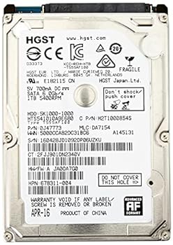 【中古】HGST Travelstar 1 TBハードドライブ: 2.5インチ、5400 RPM、SATA II、8 MBキャッシュhts54101..