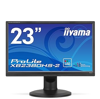 【中古】iiyama ディスプレイ モニター ProLite XB2380HS-B2 23インチ/IPSパネル/LED/HDMI端子付/昇降・ピボット機能搭載 【中古】iiyama ディスプレイ モニター ProLite XB2380HS-B2 23インチ/IPSパネル/LED/HDMI端子付/昇降・ピボット機能搭載
