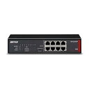 【中古】BUFFALO レイヤー2 Giga PoE アンマネージスイッチ 8ポート BS-GU2008P