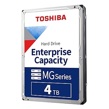 【中古 非常に良い】東芝エンタープライズHDD 4TB 3.5インチSATA 6Gbit / s 7200RPM(MG04ACA400E)