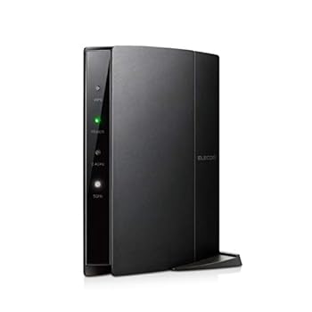 【中古】エレコム WiFi 無線LAN ルーター 親機 11ac/n/a/g/b 867+300Mbps 有線Giga 接続推奨15台 デュアルコアCPU ビームフォーミングZ WRC-1167GHBK2-S