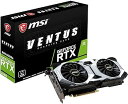 【中古】MSI GeForce RTX 2080 VENTUS 8G グラフィックスボード VD6833